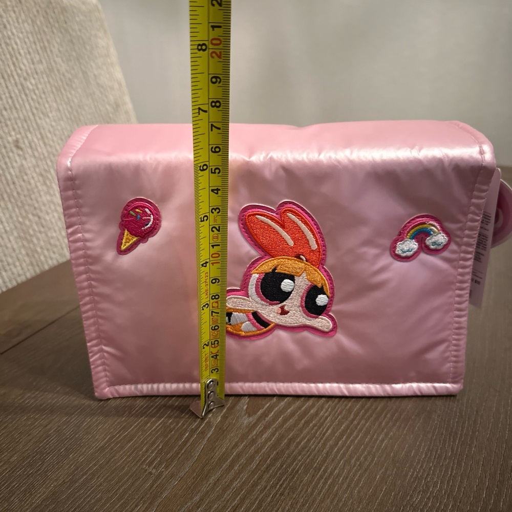 NWT Powerpuff Girls Miniso Padded Puffer Crossbody Bag - Picture 6 of 9